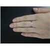 Image 5 : 1.28 CTW Morganite 18K White Gold Diamond Ring