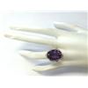 Image 4 : 14.91 CTW Natural Amethyst And Diamond Ring 18K Solid Yellow Gold