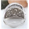Image 4 : 1.40 CTW Natural Diamond 18K Solid White Gold Ring