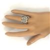 Image 6 : 1.40 CTW Natural Diamond 18K Solid White Gold Ring