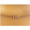 Image 4 : 0.40 CTW Diamond 14K Rose Gold "V" Necklace