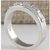 Image 3 : 1.00 CTW Natural Diamond Ring In Platinum 950