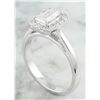 Image 3 : 0.84 CTW Diamond 18K White Gold Ring