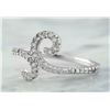 Image 2 : 0.40 CTW 14K White Gold Diamond Ring