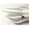 Image 4 : 2.81 CTW Natural Tanzanite And Diamond Ring 14K Solid White Gold