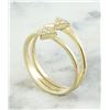 Image 3 : 0.12 CTW Diamond 18K Yellow Gold Ring