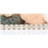 Image 3 : 8.08 CTW Natural Diamond 18K Solid Rose Gold Bracelet