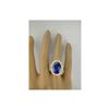 Image 6 : 10.58 CTW Tanzanite 18K Yellow Gold Diamond Ring
