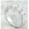 Image 3 : 2.07 CTW Diamond 14K White Gold Ring
