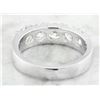 Image 4 : 2.07 CTW Diamond 14K White Gold Ring