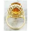 Image 4 : 12.20 CTW Citrine 14K Yellow Gold Diamond Ring