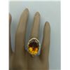 Image 5 : 12.20 CTW Citrine 18K Yellow Gold Diamond Ring