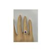 Image 6 : 0.72 CTW Amethyst 18K Yellow Gold Diamond Ring