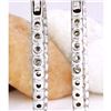 Image 4 : 3.00 CTW Natural Diamond 18K Solid White Gold Earrings