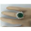 Image 5 : 5.93 CTW Emerald 18K Yellow Gold Diamond Ring