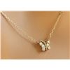 Image 2 : 0.20 CTW Diamond 18K Yellow Gold Necklace