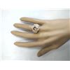 Image 4 : 7.49 CTW Natural Morganite And Diamond Ring In 14k Solid Yellow Gold
