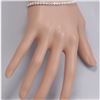 Image 3 : 6.66CTW Natural Diamond Bracelet In 14K Solid White Gold