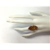 Image 4 : 15.34 CTW Natural Citrine And Diamond Ring 18K Solid White Gold