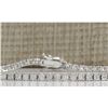 Image 1 : 3.50CTW Natural Diamond Bracelet In 14K Solid White Gold