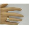Image 6 : 0.72 CTW Aquamarine 14K Yellow Gold Diamond Ring