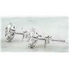 Image 4 : 1.00 CTW 18K White Gold Diamond Earrings