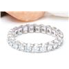 Image 2 : 1.50 CTW Natural Diamond 18K Solid White Gold Ring