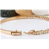 Image 3 : 1.57 CTW Natural Diamond 18K Solid Rose Gold Bracelet