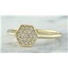 Image 2 : 0.22 CTW 18K Yellow Gold Diamond Ring