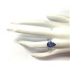 Image 4 : 3.39 CTW Natural Blue Tanzanite And Diamond Ring In 14K White Gold