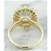 Image 4 : 6.10 CTW Aquamarine 18K Yellow Gold Diamond Ring