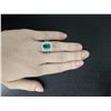 Image 5 : 2.50 CTW Emerald 18K White Gold Diamond Ring