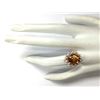 Image 4 : 4.85 CTW Natural Madeira Citrine And Diamond Ring 14K Solid Rose Gold