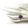 Image 4 : 8.65 CTW Natural Blue Tanzanite And Diamond Ring 14K Solid Rose Gold