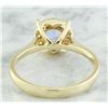 Image 3 : 0.72 CTW Tanzanite 18K Yellow Gold Diamond ring