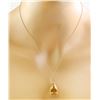 Image 3 : 9.70 CTW Citrine 18K Yellow Gold Diamond Necklace