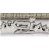 Image 2 : 4.20 CTW Natural Dimond Bracelet In 14k Solid White Gold