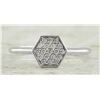 Image 1 : 0.22 CTW 18K White Gold Diamond Ring