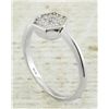 Image 3 : 0.22 CTW 18K White Gold Diamond Ring
