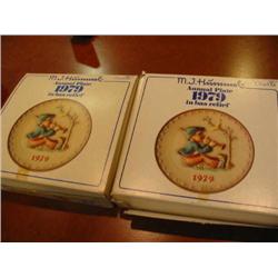  group of 2 -1979 Hummell Annual plate