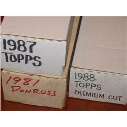 collection of Topps - Don Russ baseball