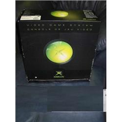 Microsoft Xbox with 2 two controllers