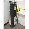 Image 1 : golf bag with irons 3 thru pw