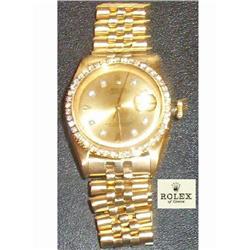 Rolex gold Oyster watch Jubilee bracele