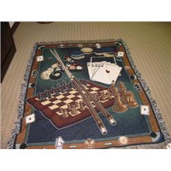 4x5 playing card throw blanket
