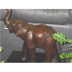 leather elephant 20 high