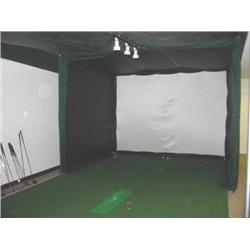 virtual play big screen golf system