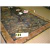 Image 1 : 8x11 rug with matching mat and runner a