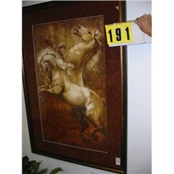 large picture of Ferrari horses