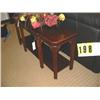 Image 1 : mahogany sofa table